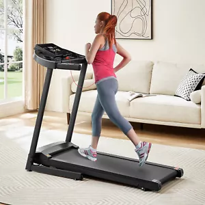 2.5 HP HYdraulic Folding Removable Treadmill 3 Speed Incline, 12 Preset Programs - Picture 1 of 15