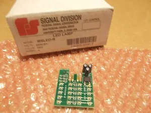 BUNDESSIGNAL MSLED R LED LAMPE ROT MIKROSTAT STATUSANZEIGE 24V AC/DC NEU IM KARTON - Bild 1 von 1