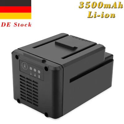 CREABEST Batería para Worx 3500mAH 40V WA3536 Li-ion WA3734 WG168E.9 WG368.9 WG268 WG568