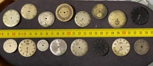 LOT ZIFFERBLÄTTER ARMBANDUHREN 40ER - 50ER - 60ER JAHRE - KONVOLUT 16 STÜCK SWISS MADE - Bild 1 von 7