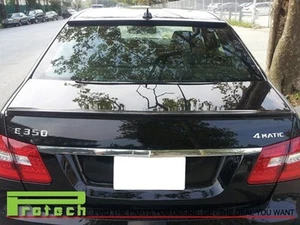 OE Type Carbon Fiber Roof Spoiler Lip 11-14 MB W212 E250 E350 E550 E63 AMG 4Dr - Picture 1 of 4