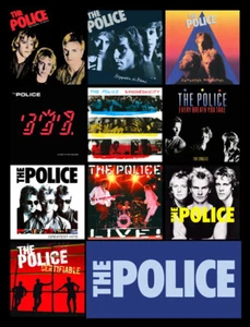 THE POLICE album discography magnet (4.5" x 3.5") punk rock (sting andy stewart - Picture 1 of 1