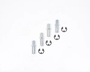 (4) Accelerator Pump Arm Stud & Retaining Clip Carburetor 4150 4500 Fits: Holley - Picture 1 of 2