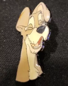 Disney Pin 1511 ProPin Tramp Head Shot from Lady and the Tramp Germany Exclusive - Picture 1 of 12