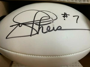 Joe Theismann Signed Wilson NFL Official Football - Picture 1 of 6