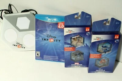Disney Infinity 2.0 Lot (Nintendo Wii U) with Base Portal + 2 Power Disc Packs - Image 1 of 4