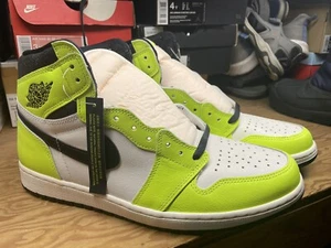 Nike Air Jordan 1 Retro High OG VISIONAIRE Größe 13 555088702 Neu Volt Neon - Bild 1 von 8