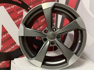 4 Cerchi in lega per Audi A3 A4 A6 Q2 Q3 Q5 TT RS 18 pollici rotor omologati nad - Foto 1 di 1