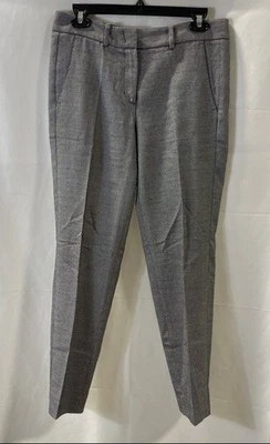 Calça feminina Armani Collezioni padrão cinza/preto tamanho 6 - Imagem 1 de 4