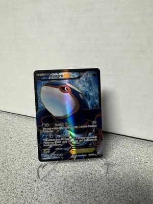2012 Pokemon Black & White Dark Explorers FULL ART Kyogre EX 104/108 Holo LP- - Image 1 of 4