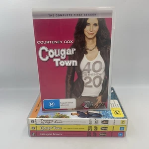 Cougar Town Seasons 1-4 (12 Discs) DVD Complete Series Region 4 Courtney Cox - Picture 1 of 12