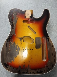 MJT Official Custom Vintage Aged Nitro Guitar Body Mark Jenny Double Bound - Bild 1 von 7