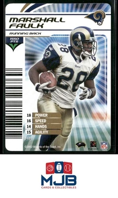 2003 NFL Showdown Marshall Faulk #310 Foil RARE - Image 1 of 2