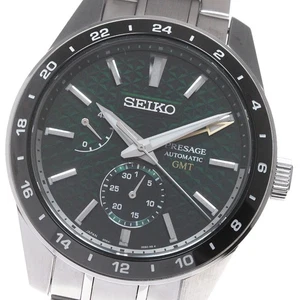 Seiko Presage SARF003/6R64-00C0 GMT grünes Zifferblatt Automatik Herrenuhr_862299 - Bild 1 von 6