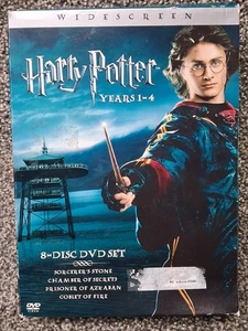 Harry Potter Years 1-4 DVD Widescreen Collection New Sealed - Imagen 1 de 7