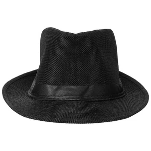 1 PC fedora hats for kids fedora hats for boys Children Hat Black - Picture 1 of 12