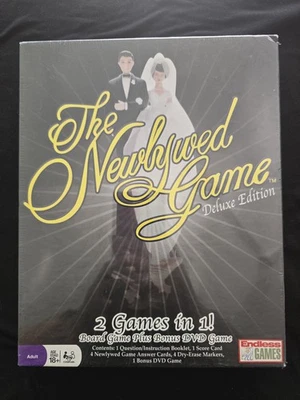 The Newlywed Game Edición Deluxe Juego de Mesa + DVD Juego Endless Games, Nuevo Precintado Foto 1 de 2