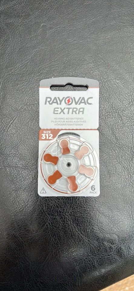 Hearing Aid Batteries No 312, 10 Packets.   No Longer Needed - Image 1 of 1