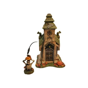 Dept 56 Halloween Village Rest in Peace 2019 Skeleton 6004824 Crypt LED *proof** - Picture 1 of 8