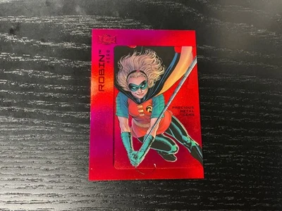 2025 Skybox Metal Universe Batman ROBIN (BROWN) 71/100 Precious Metal Gems RED - Image 1 of 2