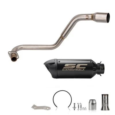 Slip On Exhaust System Kits Muffler Pipe DB Killer For Honda Grom 125 2013-2025 Foto 1 de 4