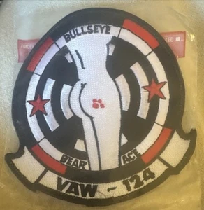 Parche VAW-124 Bear ACES Bullseye Militar Veterano Motociclista Nuevo de Lote Antiguo Lanzado 3/2023 - Imagen 1 de 2