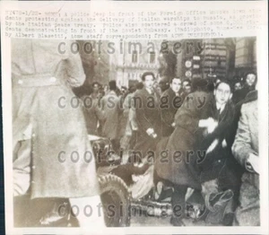 1949 Italians Protest Delivery of War Ships to Russia Roma Press Photo - Picture 1 of 2