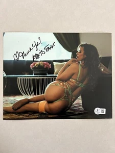 Alexis Fawx autographed signed 8x10 photo Beckett BAS COA Sexy Hot Pornstar XXX - Picture 1 of 1