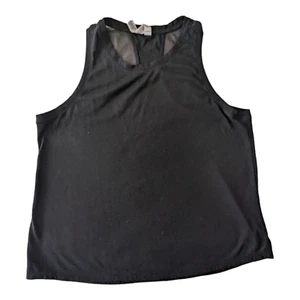 RBX Racerback Black Tank Top Mesh Back Panels Size Large Athletic Running Yoga - Picture 1 of 8