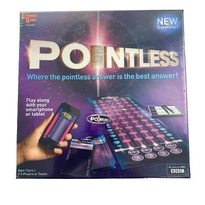 The BBC Pointless Board Game by University Games is a Quiz and Family Game. - Image 1 of 2