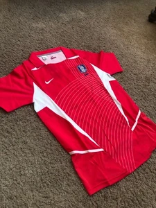 NEW SOUTH KOREA 2002 2003 Home Camiseta Shirt Soccer Red Jersey SMALL - Picture 1 of 8