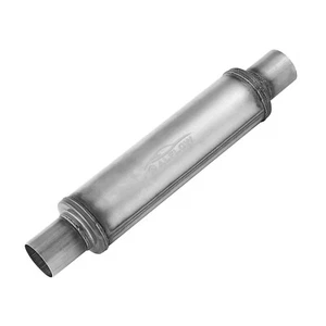 2.5'' Exhaust Muffler,2.5'' inlet/outlet, Universal Resonator Super 10 Muffler - Picture 1 of 7