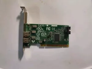 Dell 0H924H Dual Port IEEE-1394 PCI Firewire Card LS2-FAE10 E252809 L-U - Picture 1 of 1