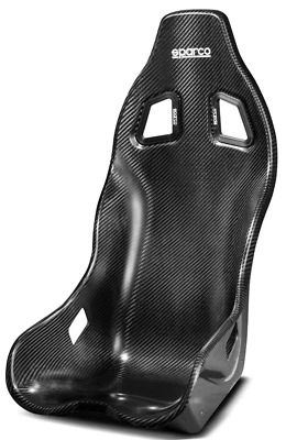 Sparco ULTRA CARBON 全黑碳纤维赛车座椅 - 9.5 磅,国际汽联 8859 - 1999 — 第 1/4 张图片