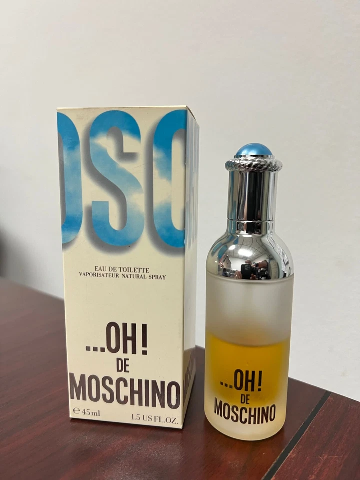 OH! DE MOSCHINO por MOSCHINO 1,5 FL oz / 45 ML EDT spray bajo relleno... Como en las fotos Foto 1 de 1
