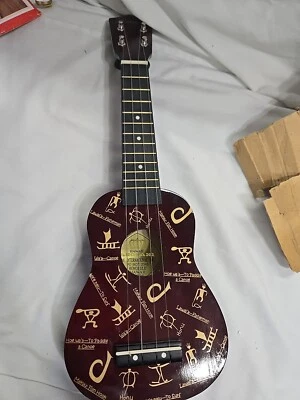 The Ukulele Omi International Inc. Omiintl Honolulu Hawaii 2002 4 String Band - Image 1 of 4