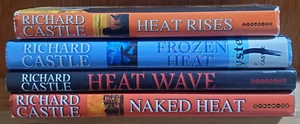 Lot Of 4 Richard Castle Nikki Heat Hardcover Novels - Imagen 1 de 5