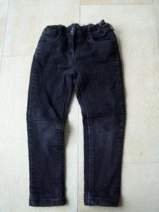 * Coole Skinny Stretch Thermo Jeans schwarz C&A Gr. 104 - Girlies * - Bild 1 von 1