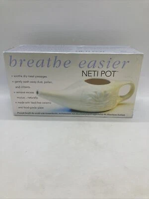 Himalayan Neti Pot Ceramic New In Sealed Box - Image 1 of 4