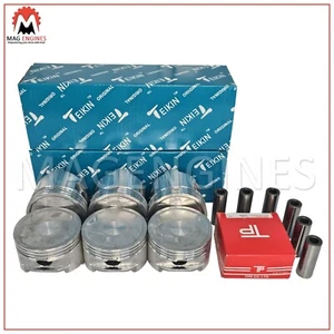 PISTON & RING SET MITSUBISHI 6G72-II FOR MONTERO SPORT GALANT ECLIPSE 3.0 LTR - Picture 1 of 10