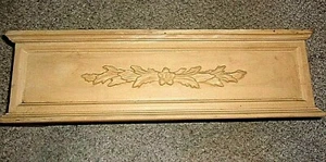 Art Deco Resin Wall Hanging Shelf Ornate Display 19" long, 5" Wide, 5 1/2" tall - Picture 1 of 3