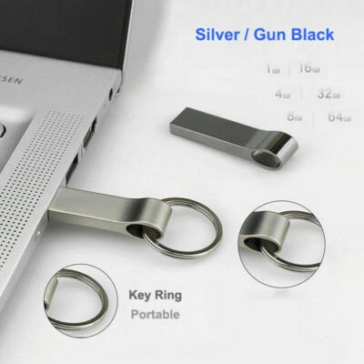 USB Stick 3.0/2.0 64GB 32GB 8GB 2GB 1GB Flash-Laufwerke Mini Metal Pendirve Disk - Bild 1 von 4