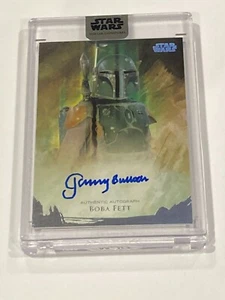 Jeremy Bulloch as Boba Fett 2018 Topps Star Wars Stellar Autograph Card Auto /40 - Bild 1 von 2