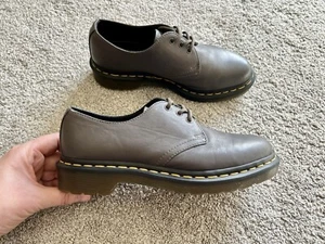 Doc Dr. Martens 1481 Oxford Damenschuhe Größe 6 grau Freizeit Schnürschuhe Leder - Bild 1 von 4