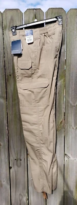 Propper Womens LIGHT WEIGHT UNHEMMED F5254 KHAKI Tactical Pants BDU Sz 10 READ - Image 1 of 4