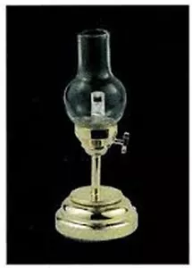 Dolls House 3V LED Oil Table Lamp. Oil Table Lamp 1/12th Scale DE302 - Picture 1 of 1