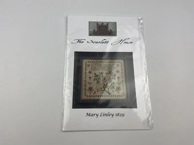 The Scarlett House Mary Linley 1829 Cross Stitch Pattern Sampler - Image 1 of 3