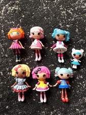 Lalaloopsy Mini Set Of 7 Good Condition