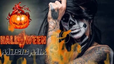 HALLOWEEN 1980s Dance Mix 4 CD PROMO Michael Jackson Madonna Erasure New Order  - Image 1 of 4