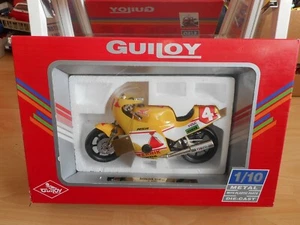 Guiloy Honda 250cc H. Bradl in Yellow on 1:10 in Box - Imagen 1 de 2
